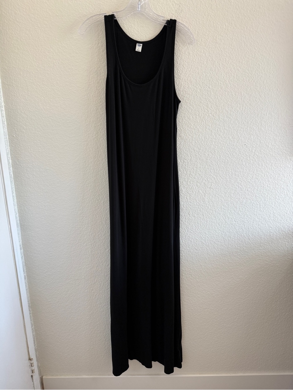 Old Navy‎ Black Scoop Neck Tank Maxi Dress